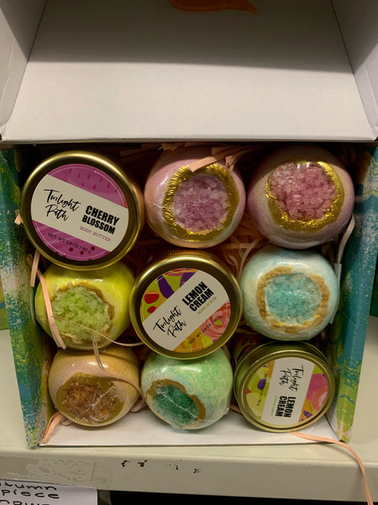 Twilight Path 9 Piece Bath Bomb Set (S414)