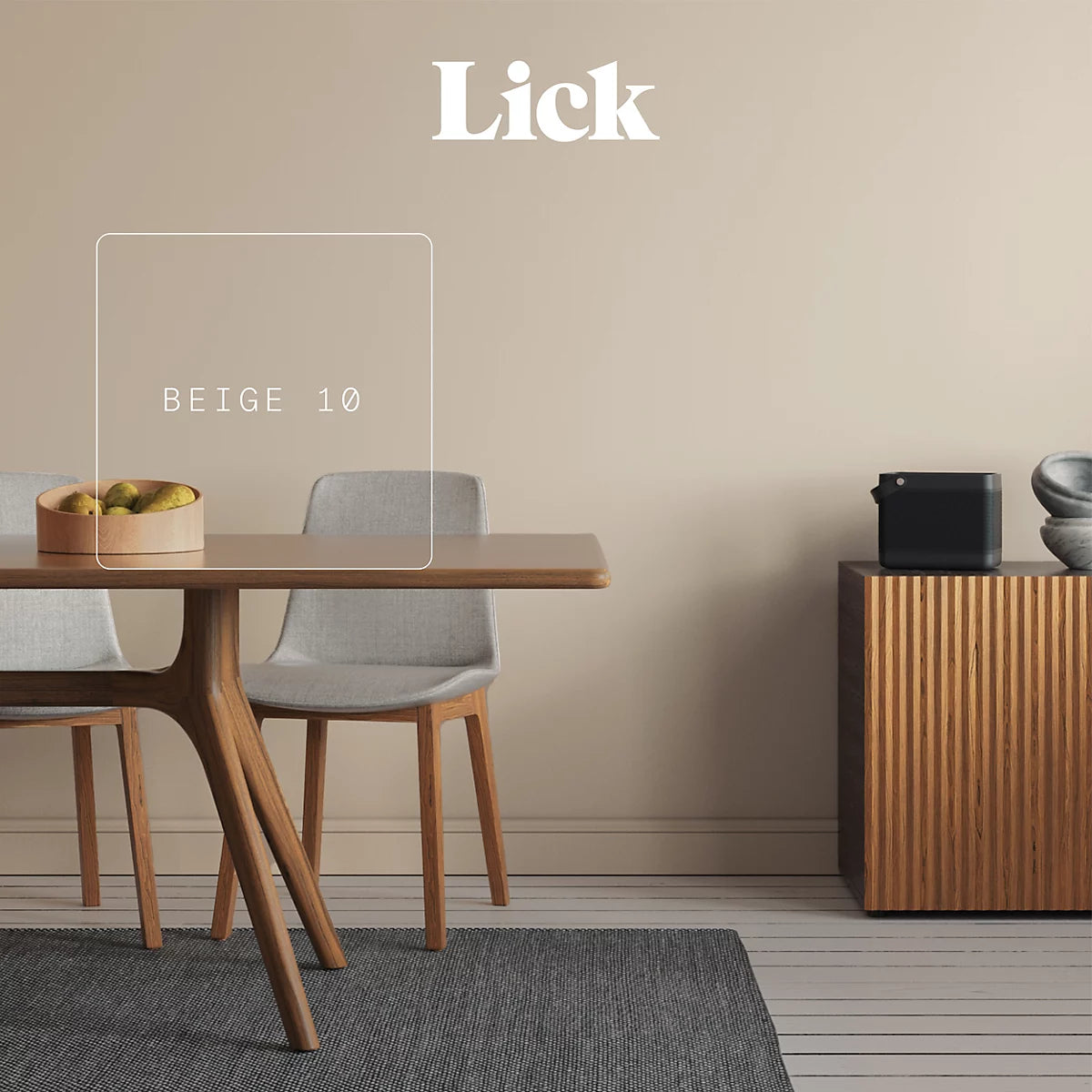 Lick Beige 10 Matt Emulsion paint, 2.5L (R455*) (X1)
