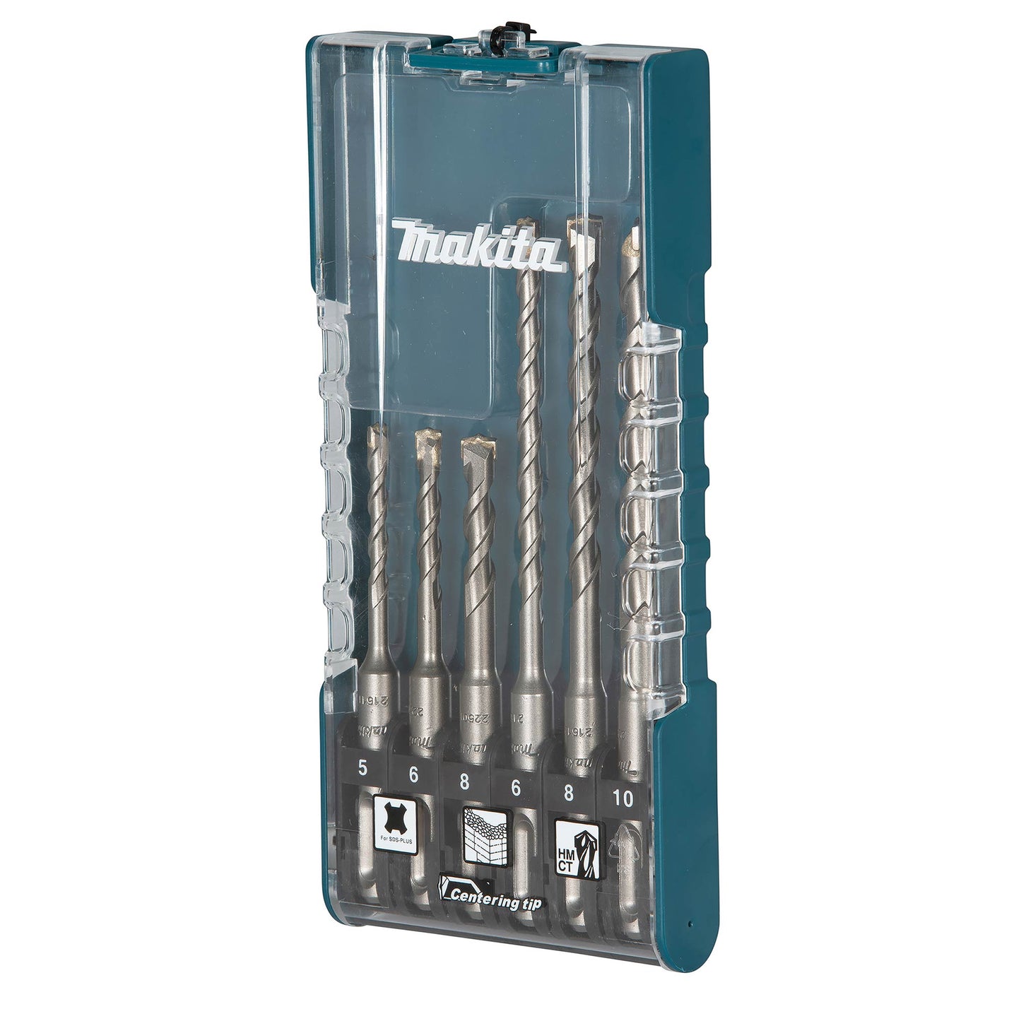 Makita E-15730 6Pcs SDS Plus TCT Drill Bit Set  (J)