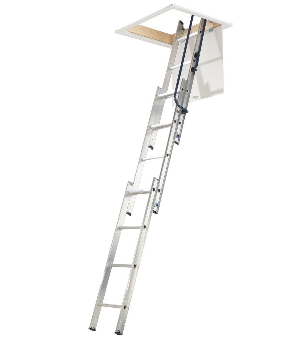 WERNER LOFT LADDER 3 SECTION EASY STOW (R202)