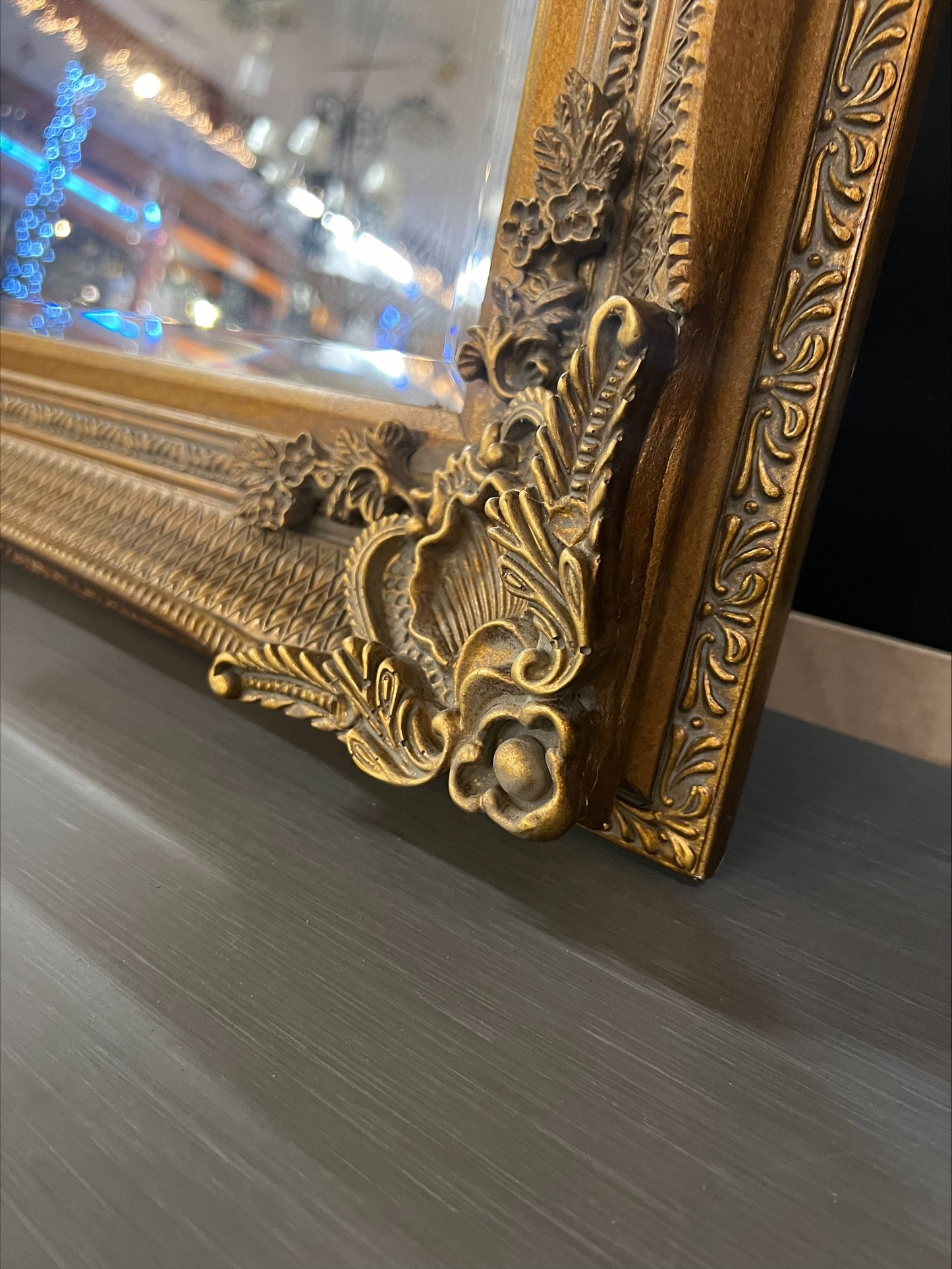 Ornate Gold Mirror