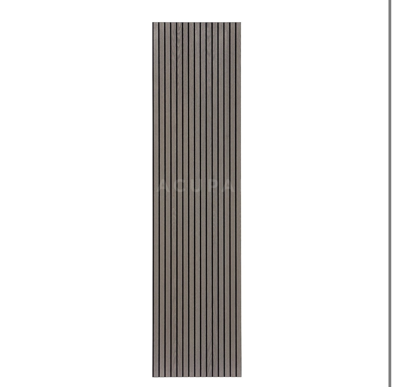 Acupanel Contemporary Grey Oak Wood Slat Wall Panel (Non-Acoustic) 240cm x 60cm (R6)