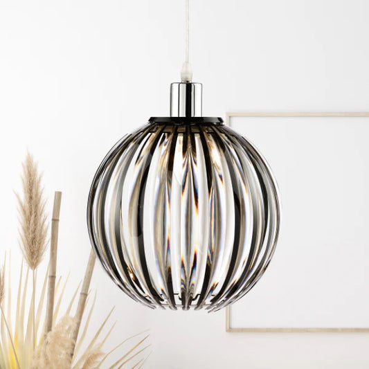 NANTES SMOKE PENDANT LIGHT SHADE (R381) Room2