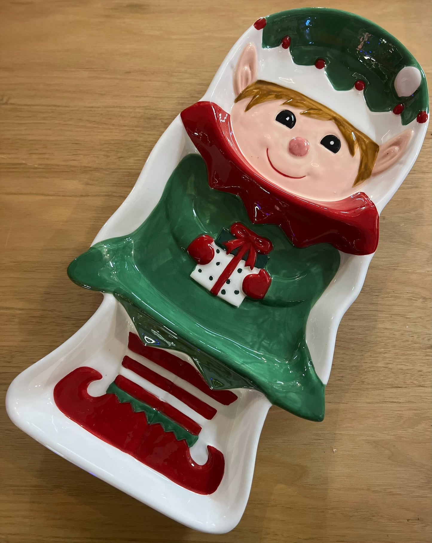 Elf 3 Section Serving Dish