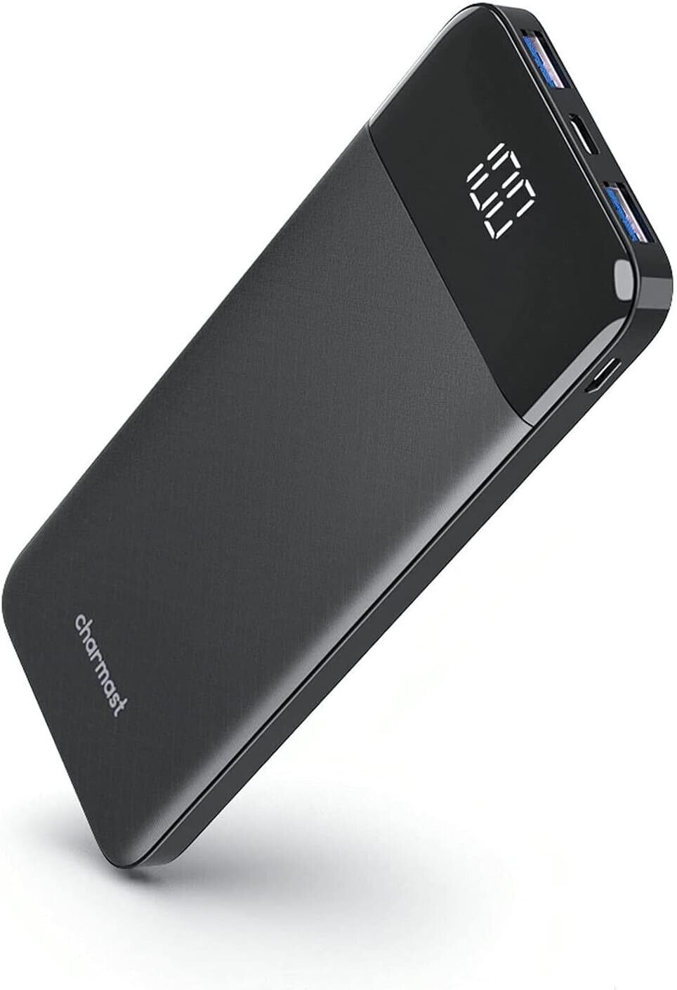 Charmast Power Bank 1040mAh + 3-Port + Ultra Slim + LED Screen