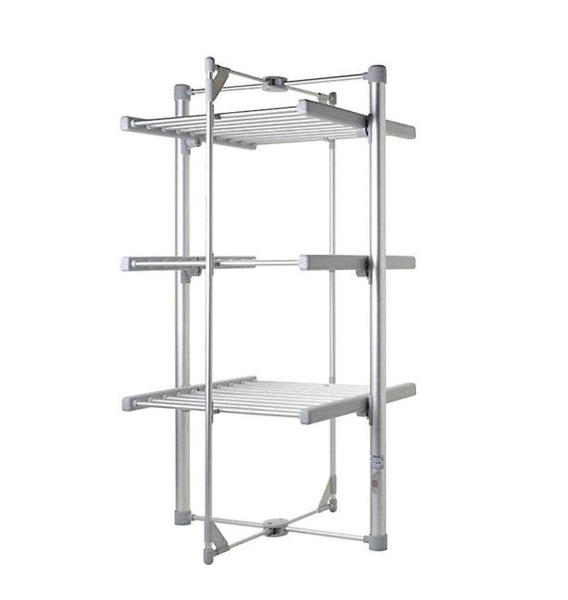 Electric Heated Clothes Airer 3 Tier - 24 Rails 111cm 220w (R89)