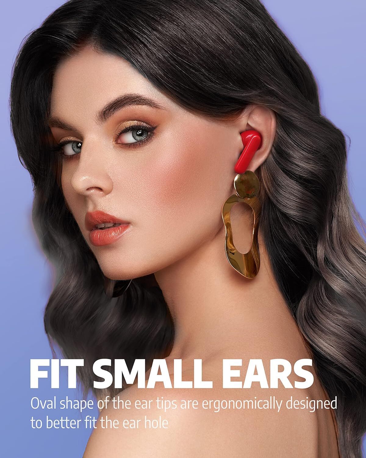 Airhoor A2 Wireless Earbuds Bluetooth Red NEW (R447*) (T)