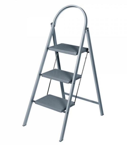 Werner 3 Step Grey Stepstool (R153)