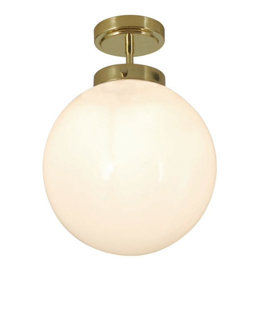 Porto Light (polished brass, opal glass, IP44) (R375) Room2