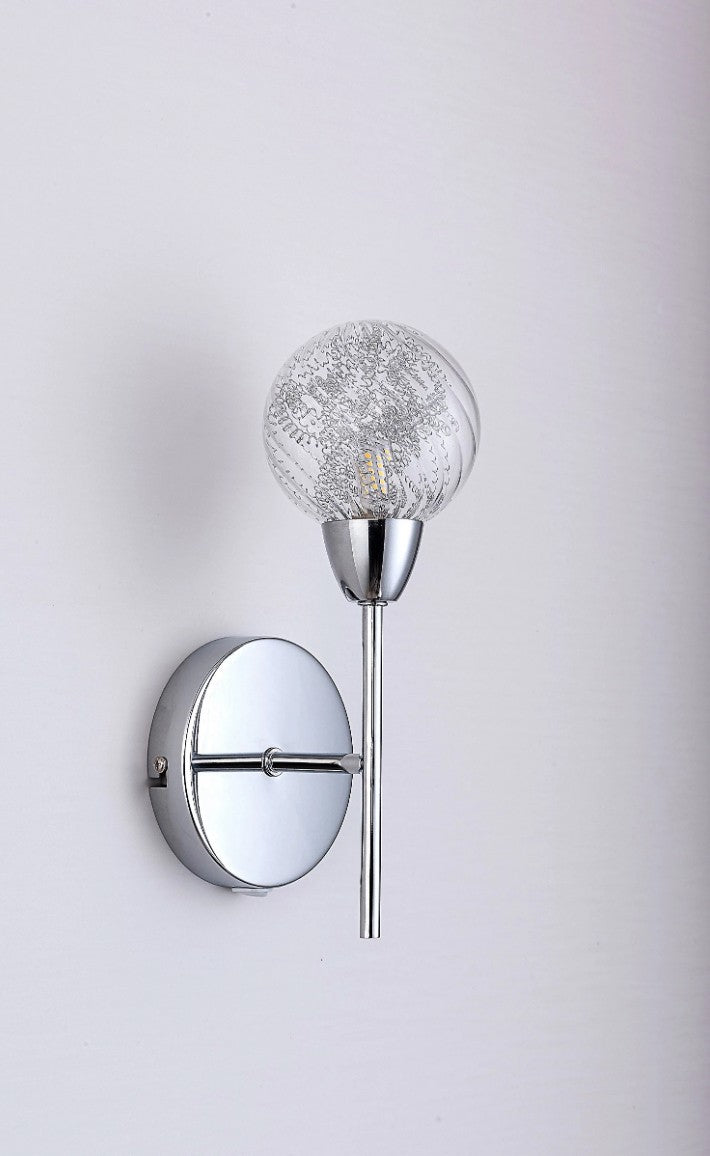 Pack of 2 BOLLA Wall Lights, Polished Chrome (R376) Room2