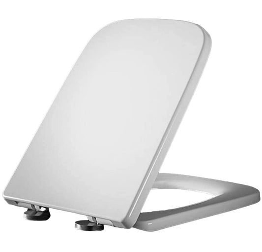 Square Toilet Seat with Top Fix Compatible with RAK Series 600 (R380) (A)