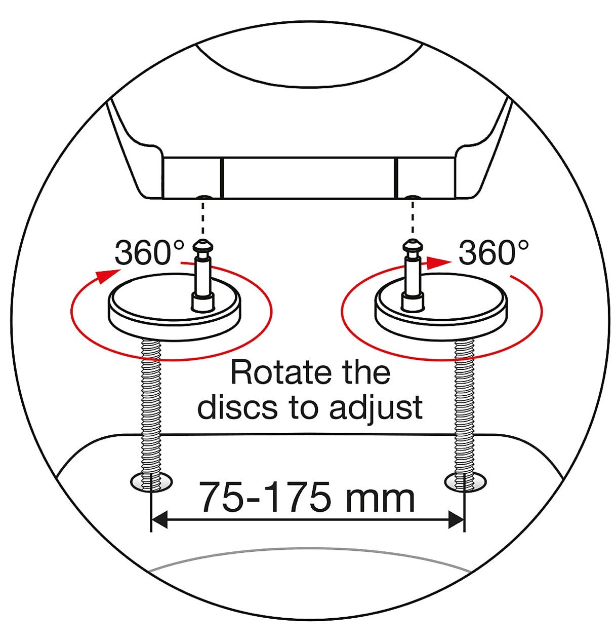 Euroshowers Top Fix V20 Square Soft Close Toilet Seat 356x434mm B (R371)