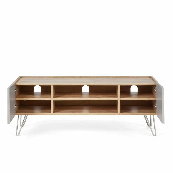 Penelope Dove Grey TV Stand