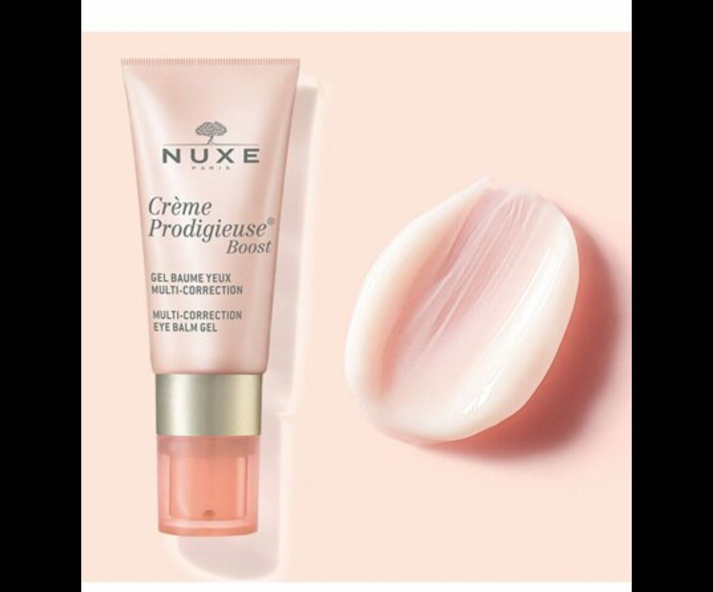 NUXE Creme Prodigieuse Boost Multi-Correction Eye Balm Gel 15ml NEW (R445*) (L)