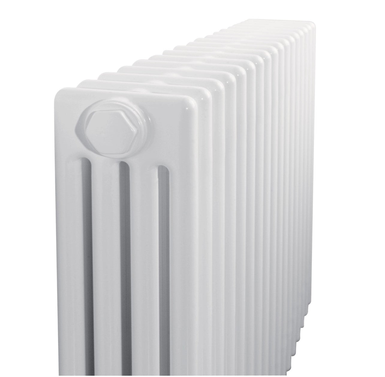 Acova White 4 Column Radiator, (W)628mm x (H)300mm (R26)