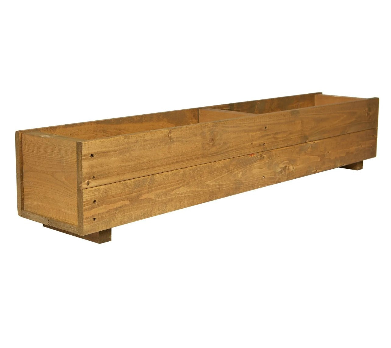 Ruddings Wood Wooden Trough Planter Timber (R84)