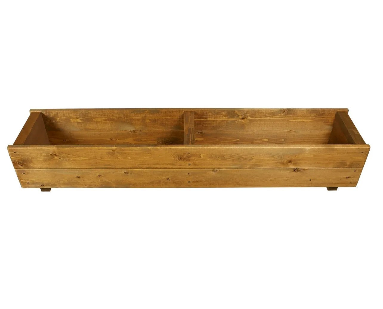 Ruddings Wood Wooden Trough Planter Timber (R84)